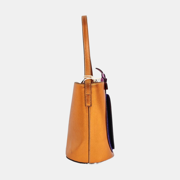 Children’s GG Bucket Calfskin Orange