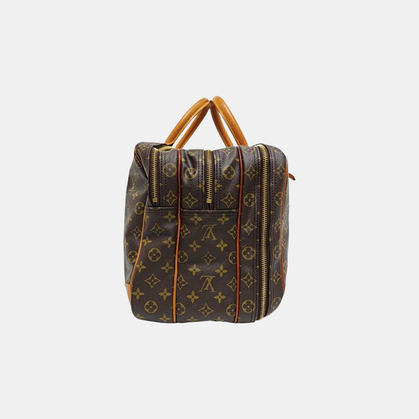 SIRIUS Monogram Coated Canvas Brown