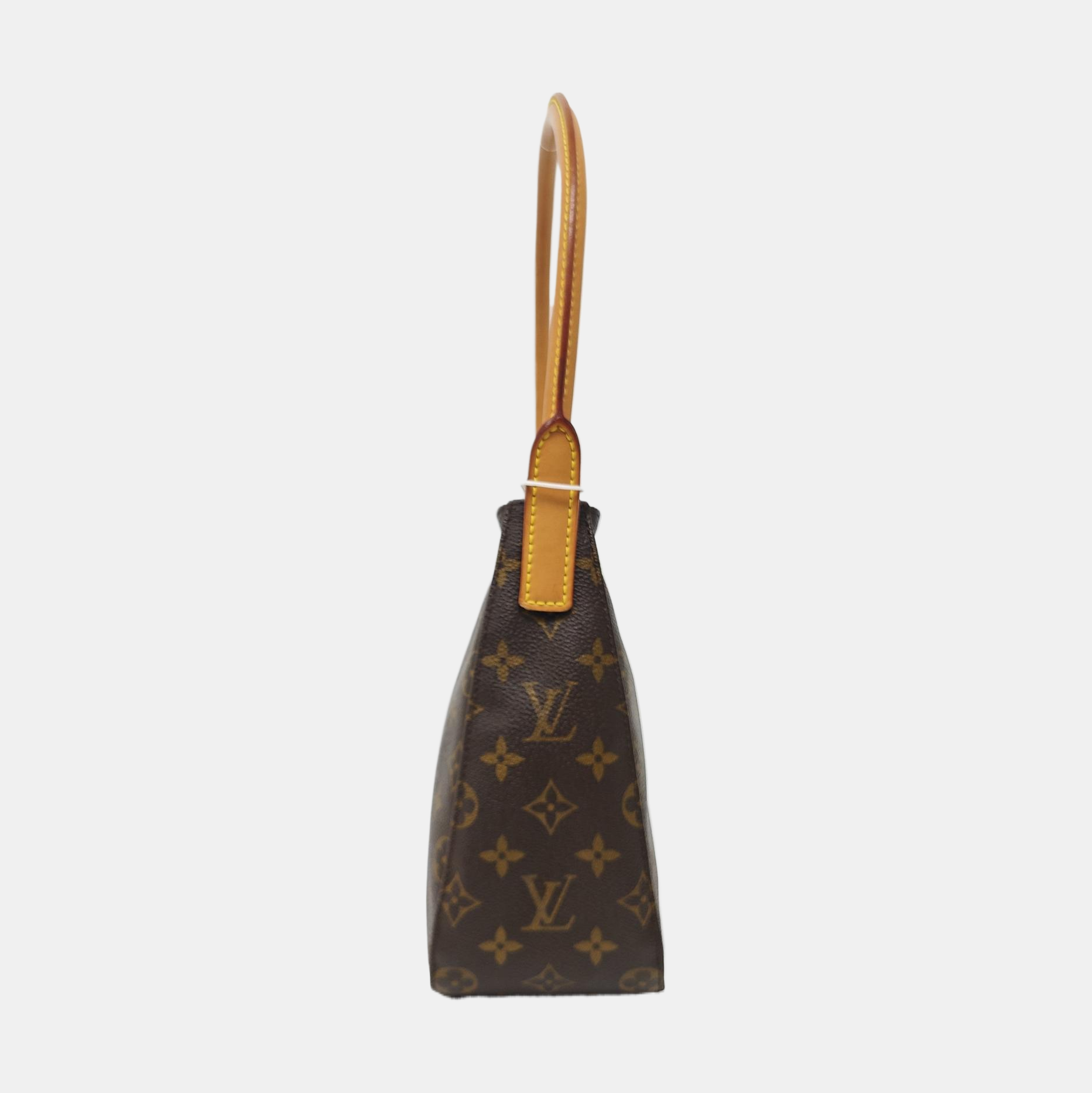 LOOPING MM Monogram Coated Canvas Brown