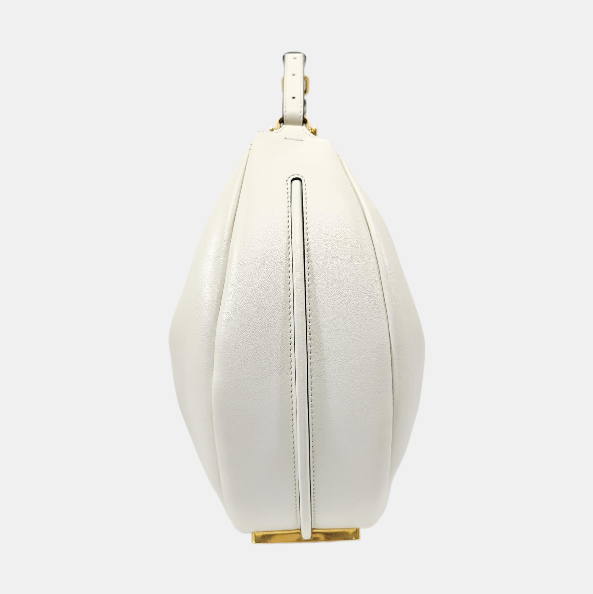 Fendigraphy Small Calfskin White