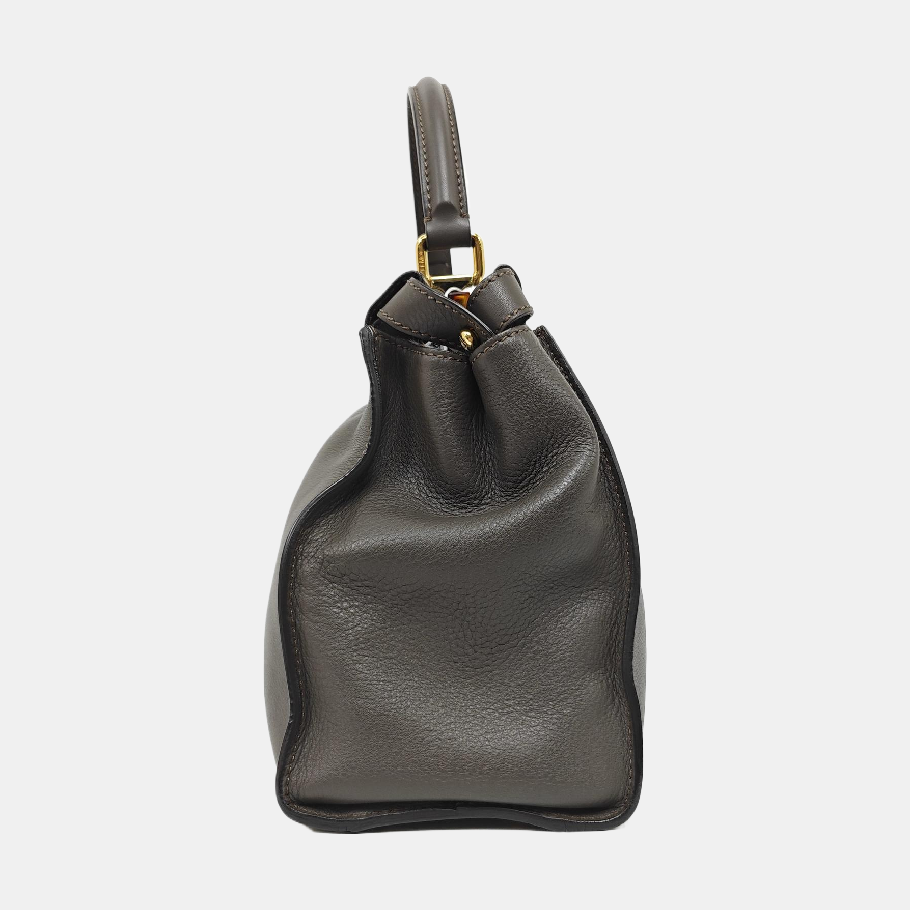 Peekaboo Medium Calfskin Gray