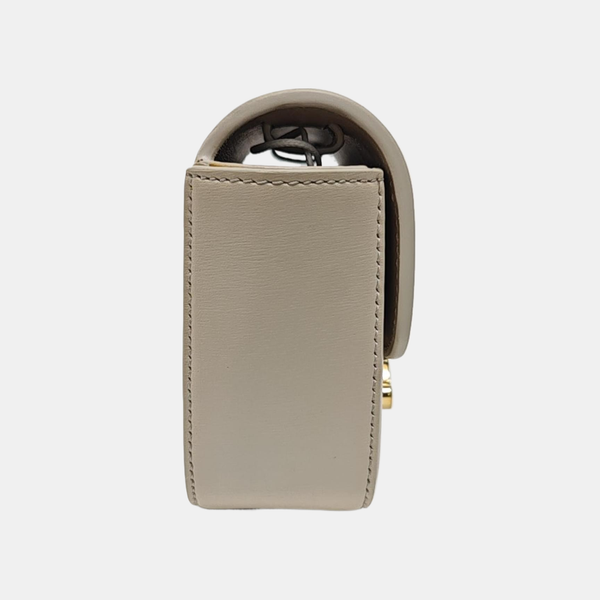 TRIOMPHE Mini Calfskin Beige