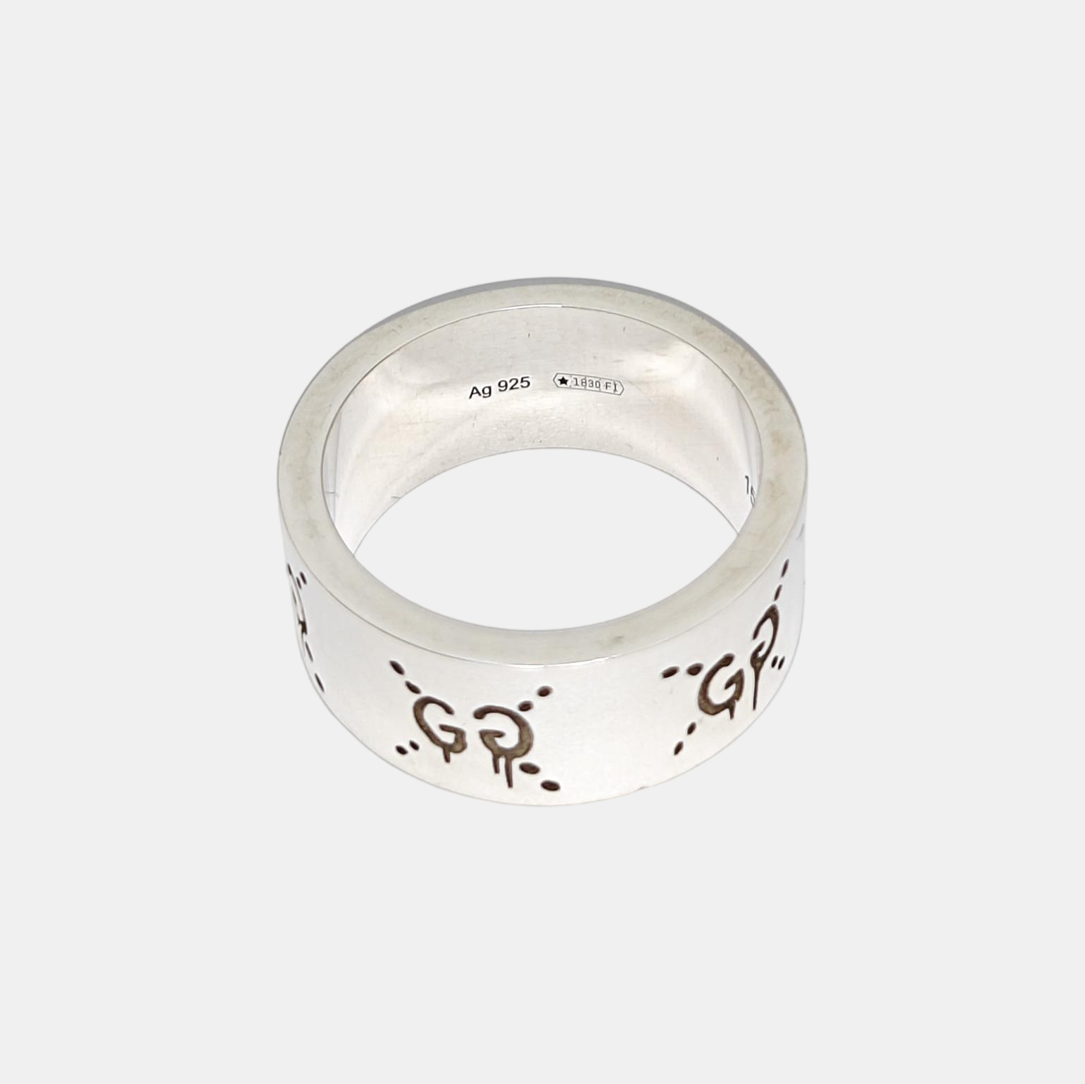 Ghost 925 Sterling Silver Ring HK 15