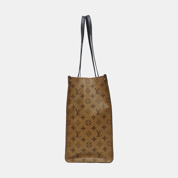 ONTHEGO GM Monogram Coated Canvas Brown