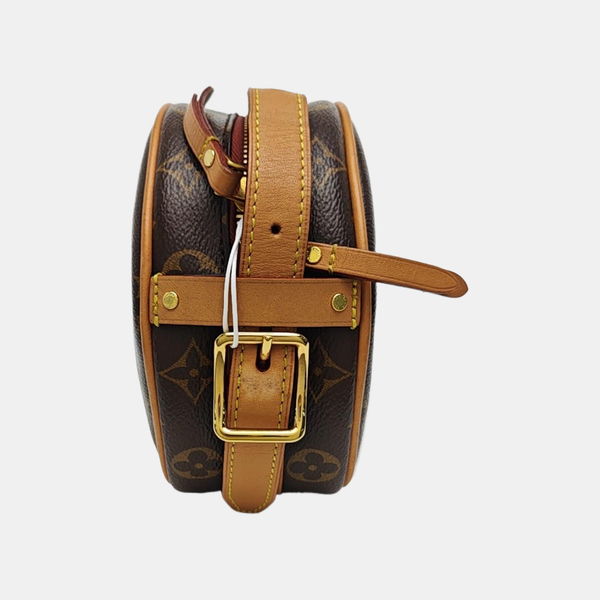 BOITE CHAPEAU PM Monogram Coated Canvas Brown
