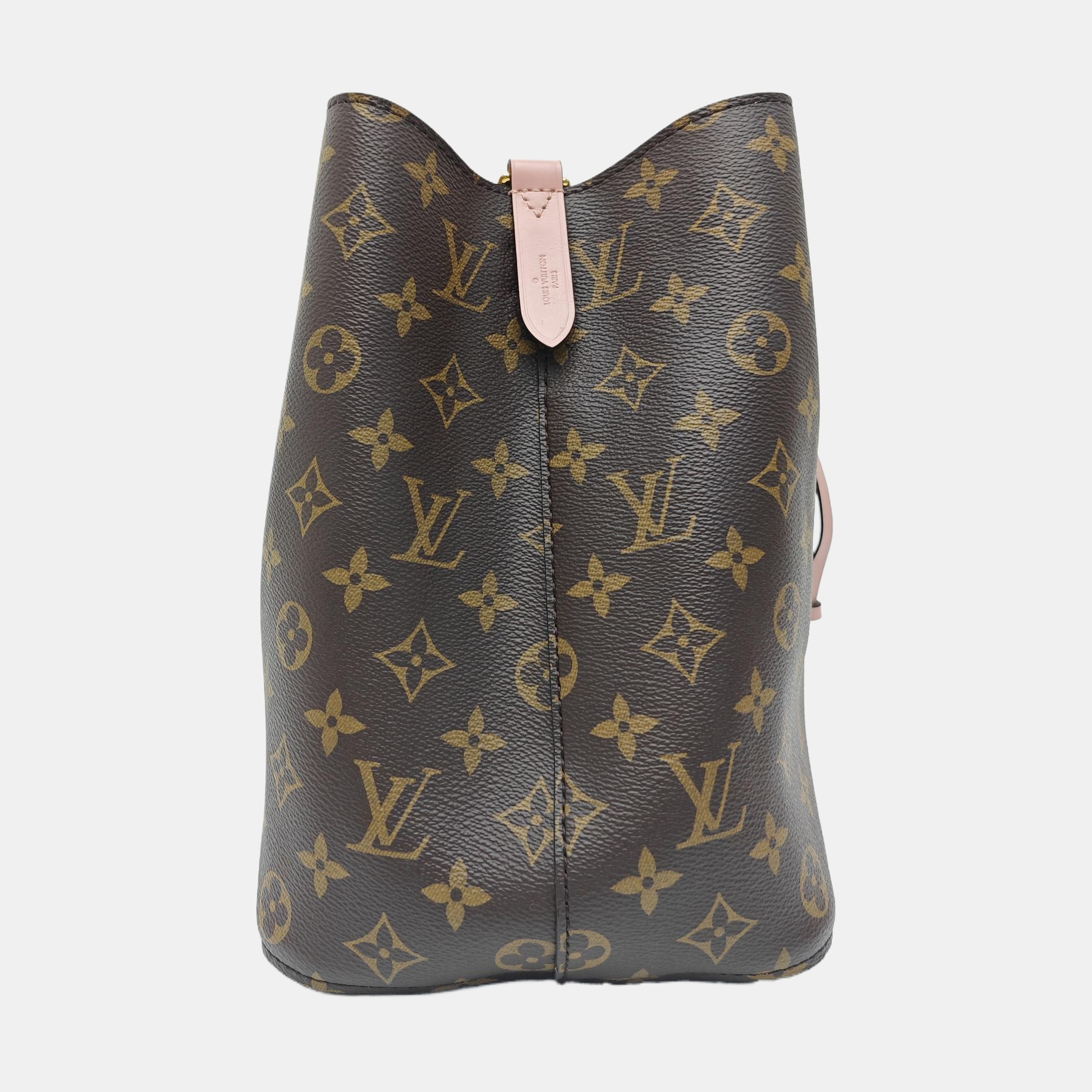 NÉONOÉ MM Monogram Coated Canvas Brown