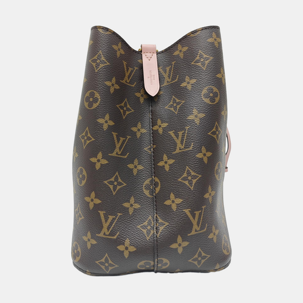 NÉONOÉ MM Monogram Coated Canvas Brown