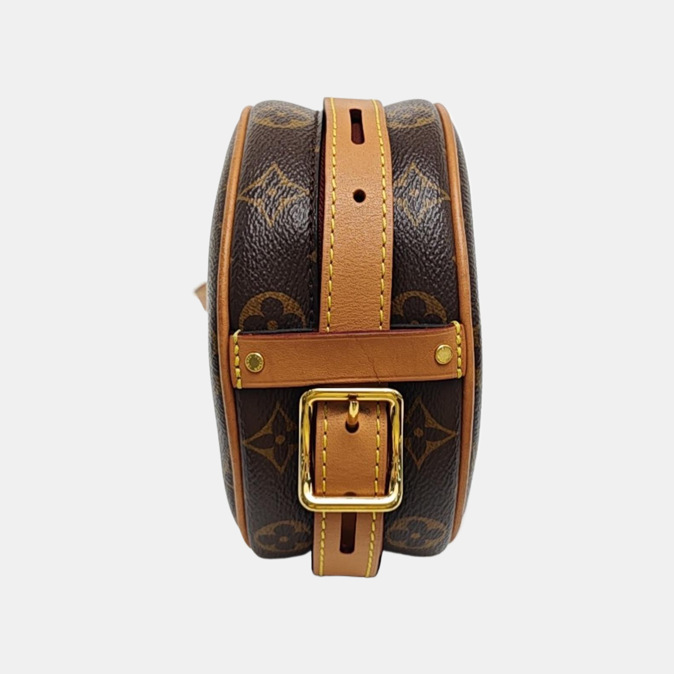 BOITE CHAPEAU PM Monogram Coated Canvas Brown