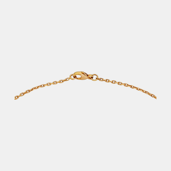 Pop H Metal Rose Gold Necklace