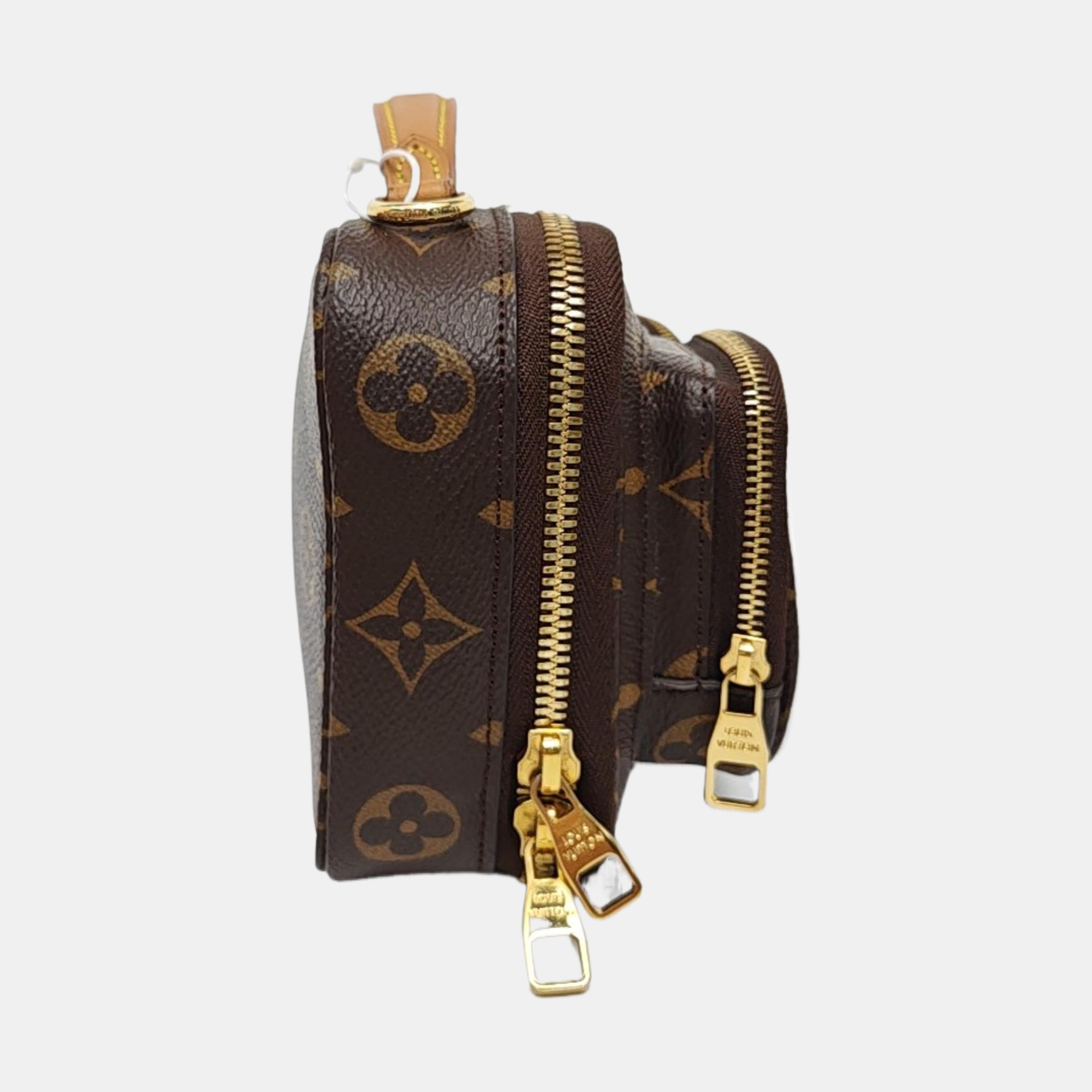 UTILITY Monogram Coated Canvas Brown