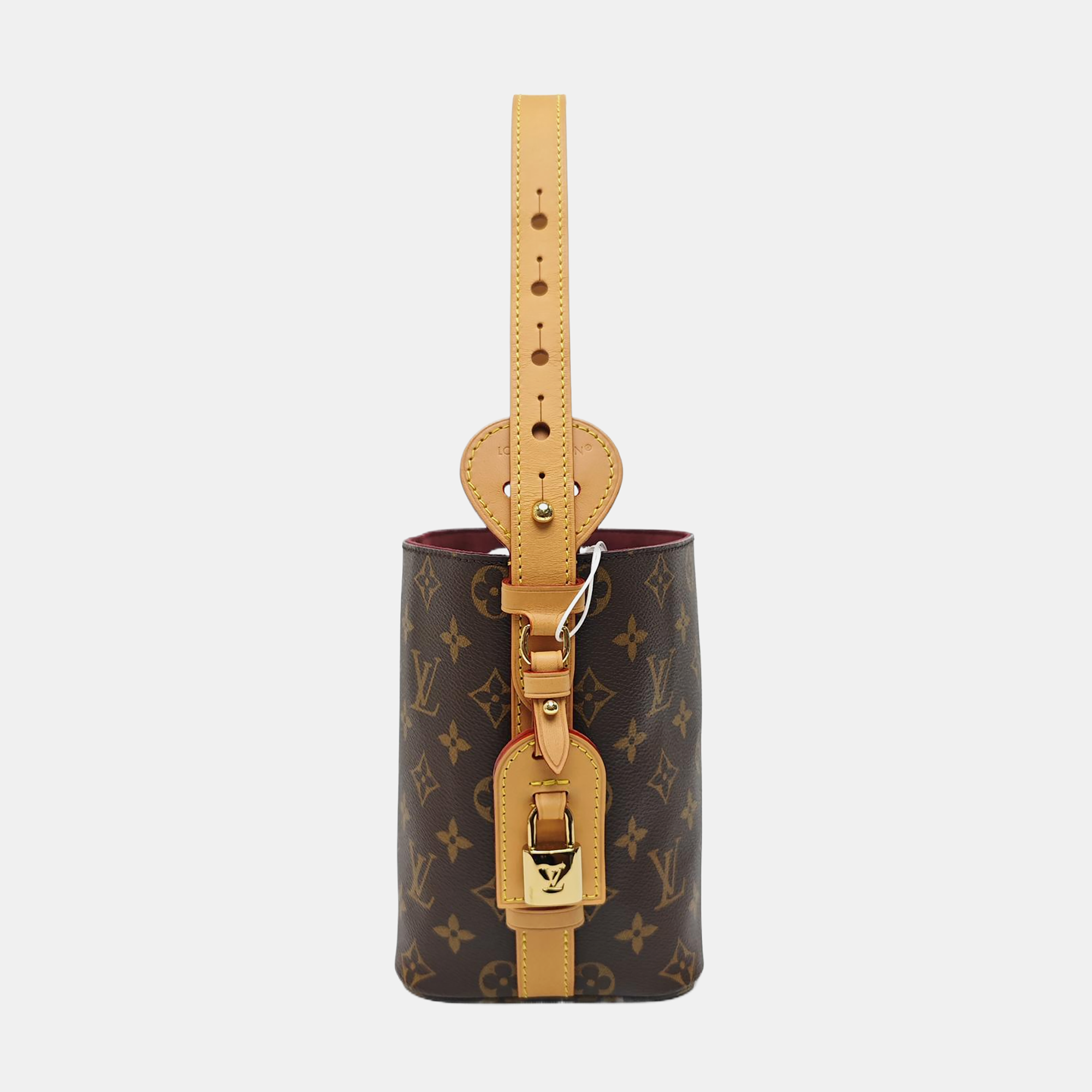 ALL IN Monogram Coated Canvas Brown