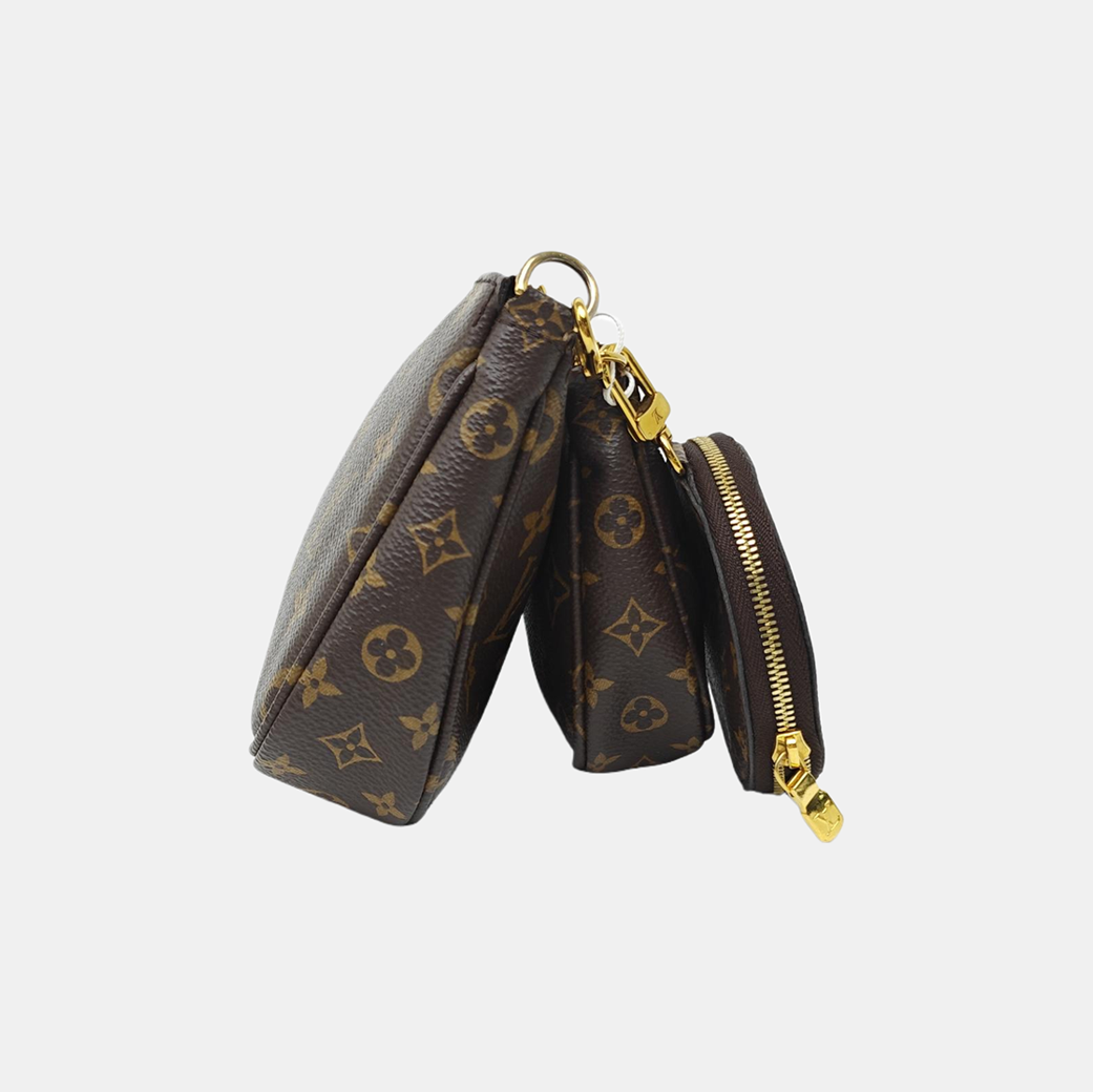 MULTI Monogram Coated Canvas Brown