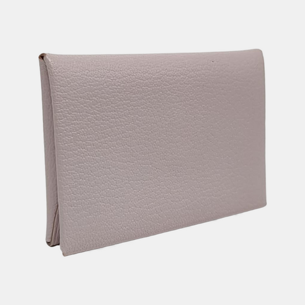 Calvi Chèvre Mysore Purple Card Holder