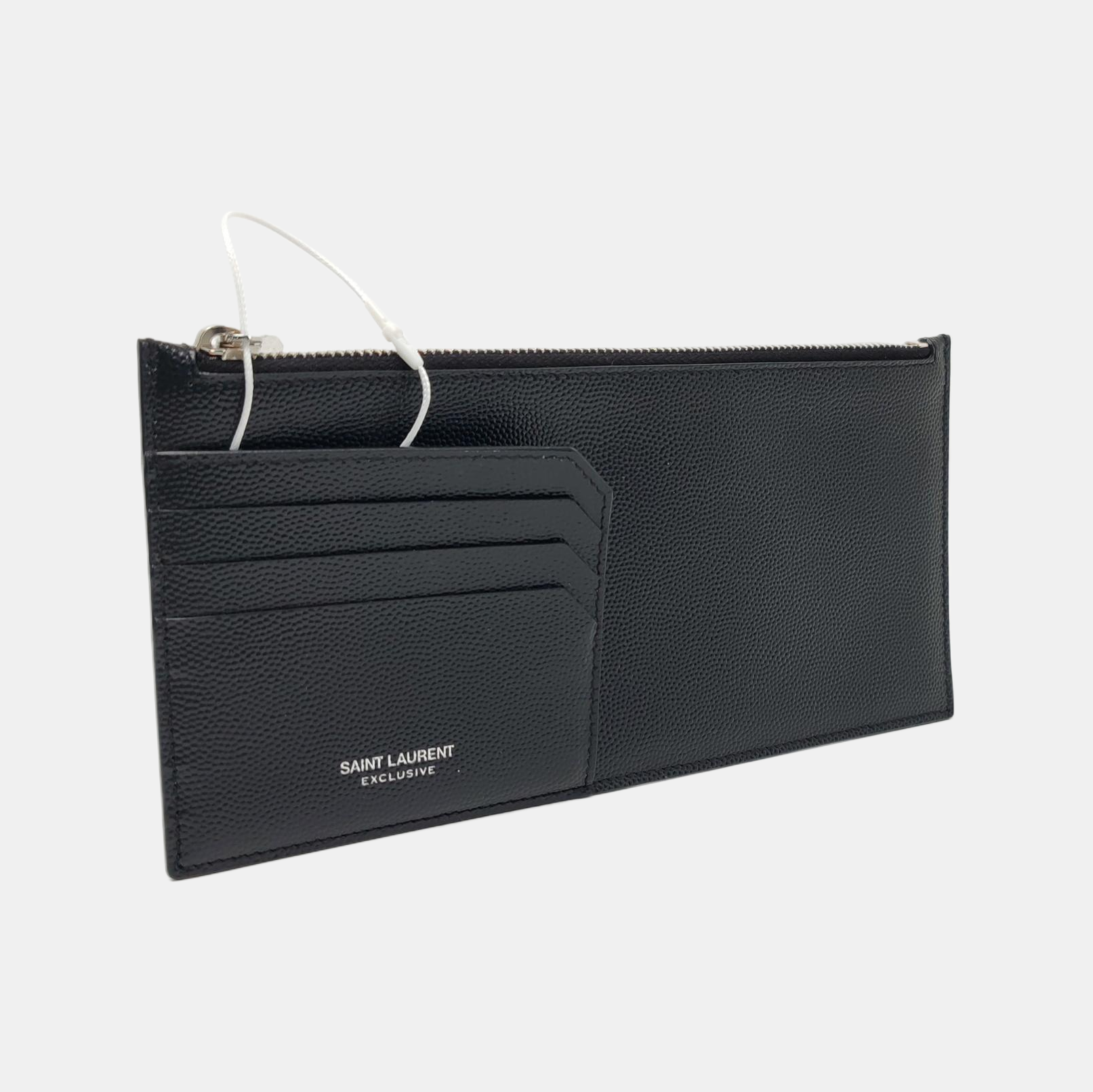 Calfskin Card Holder Black