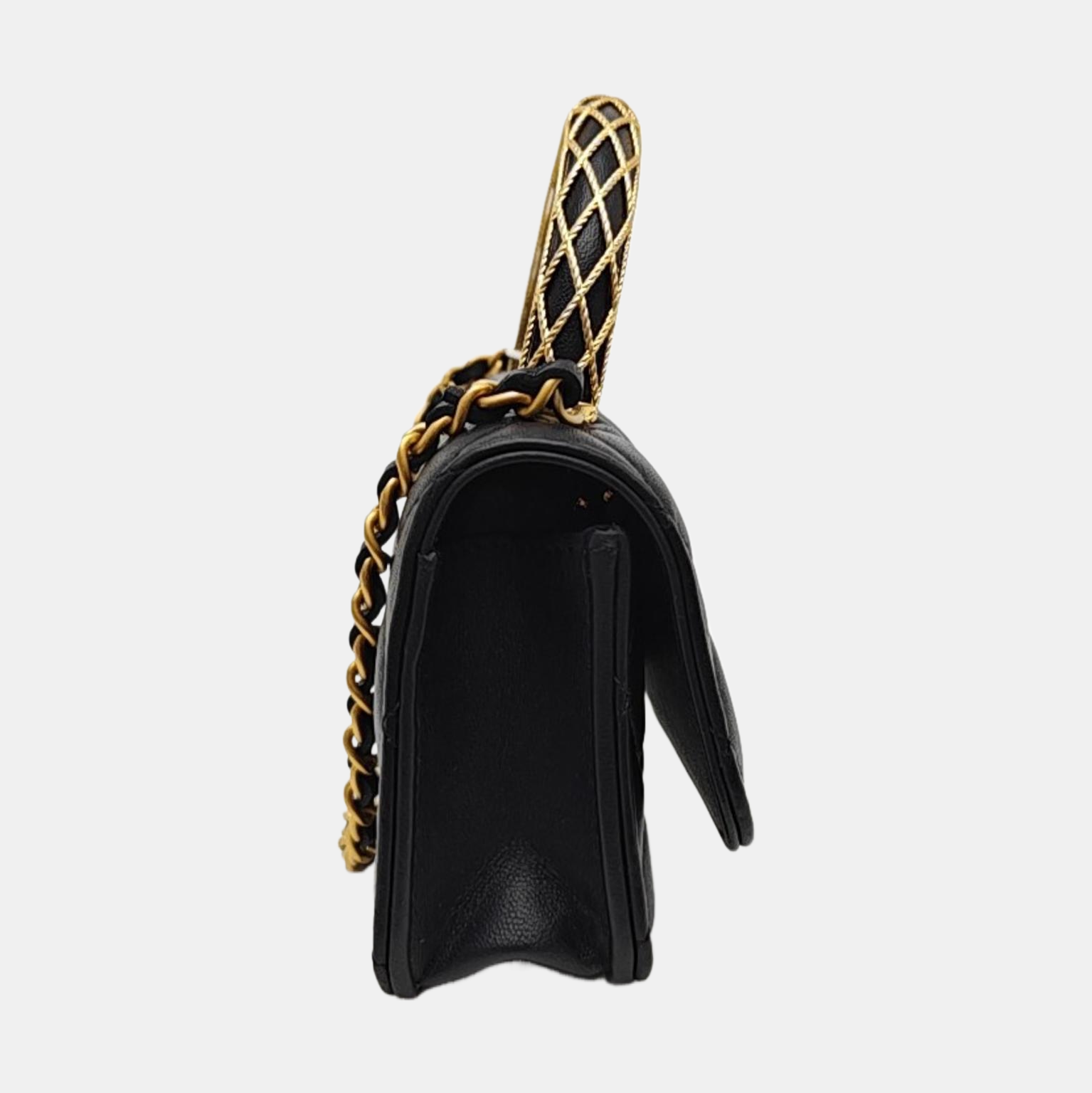 CLASSIC FLAP Mini Quilted Lambskin Black
