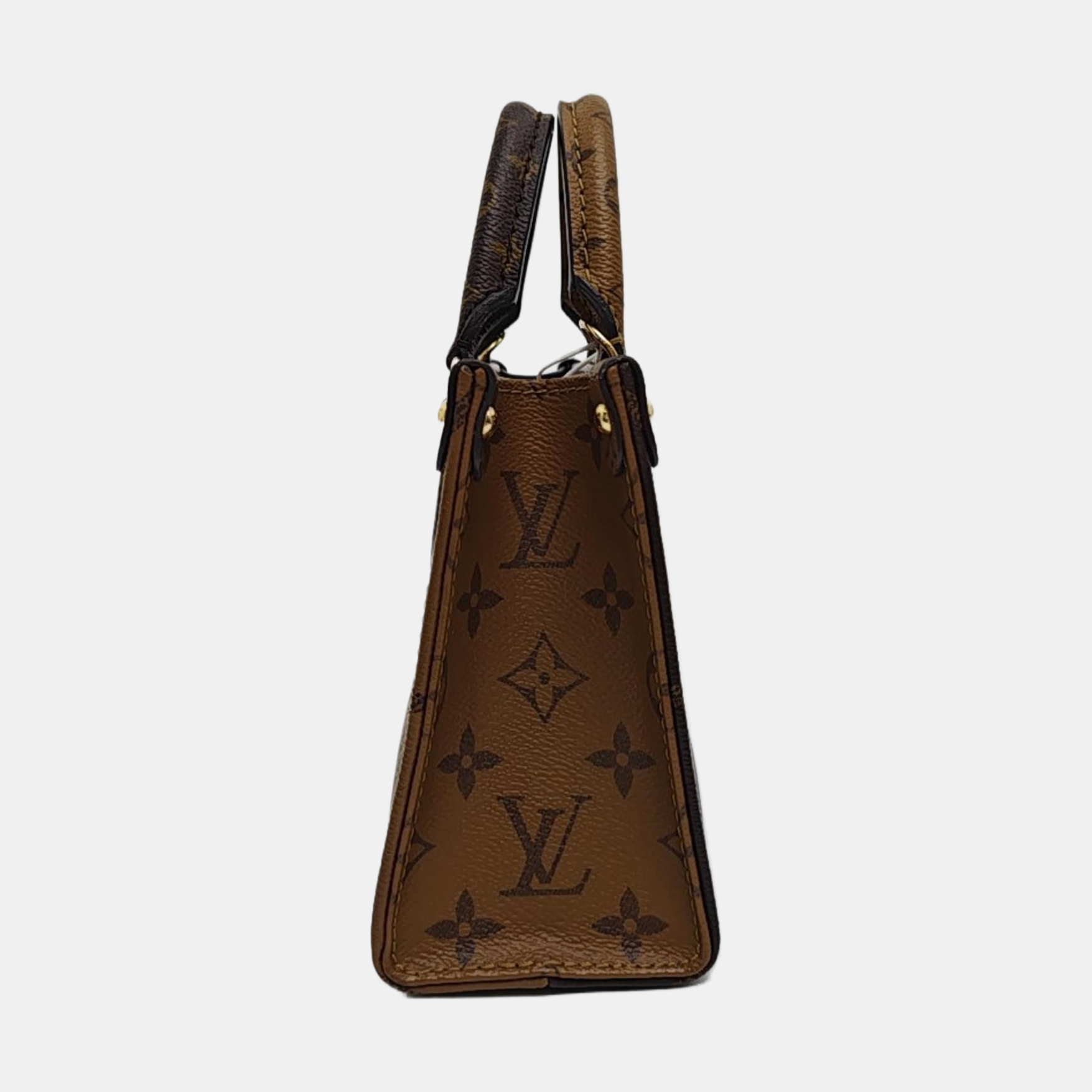 ONTHEGO BB Monogram Coated Canvas Brown