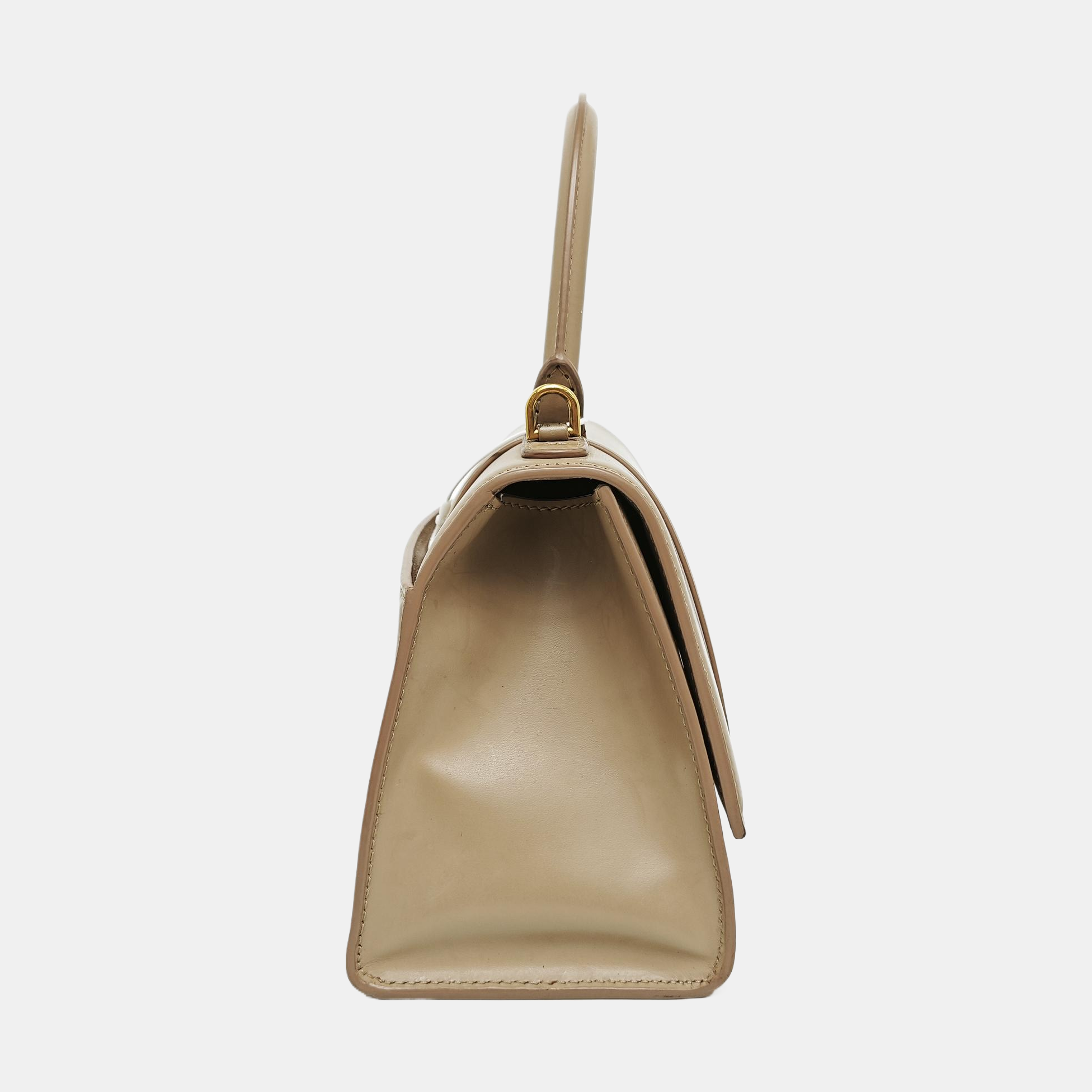 Hourglass S Calfskin Beige
