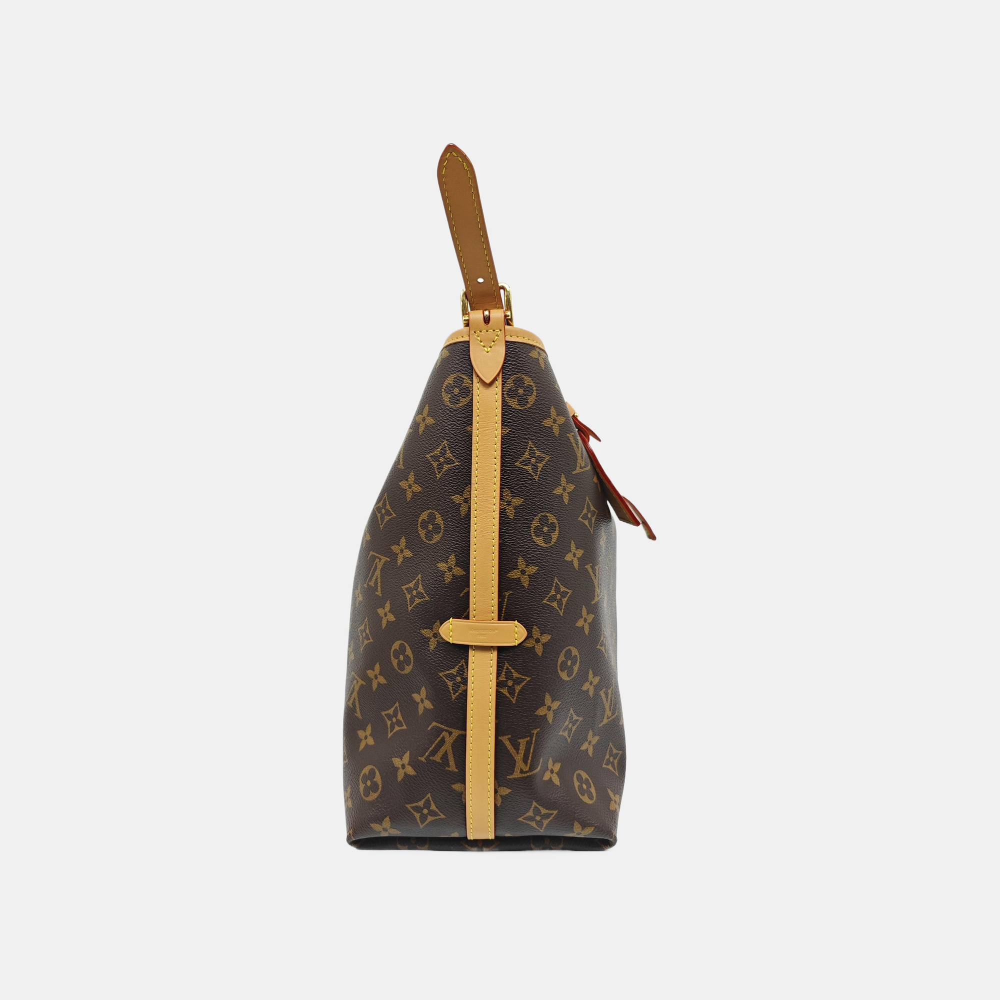 CARRYALL MM Monogram Coated Canvas Brown