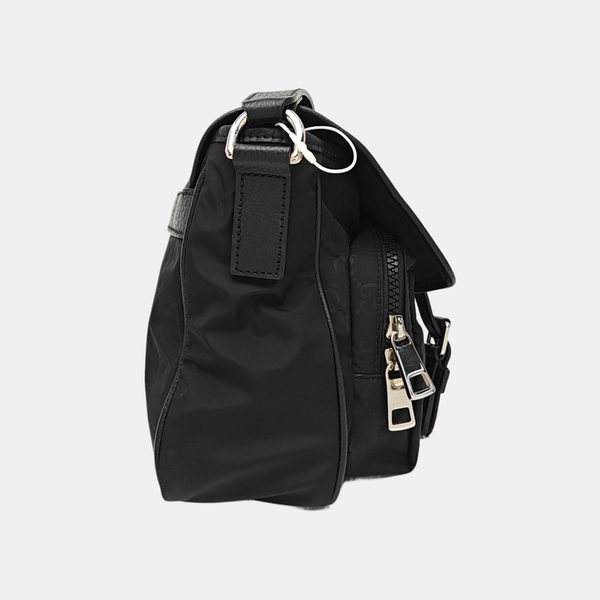 Messenger Monogram Nylon Black