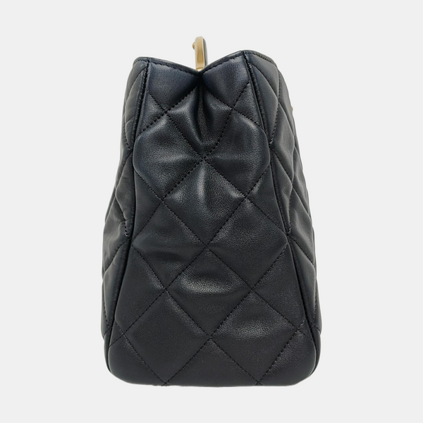 Quilted Calfskin Black