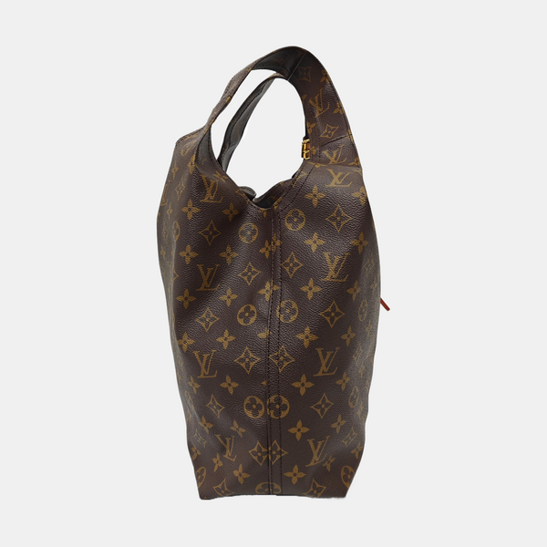 ATLANTIS Monogram Coated Canvas Brown