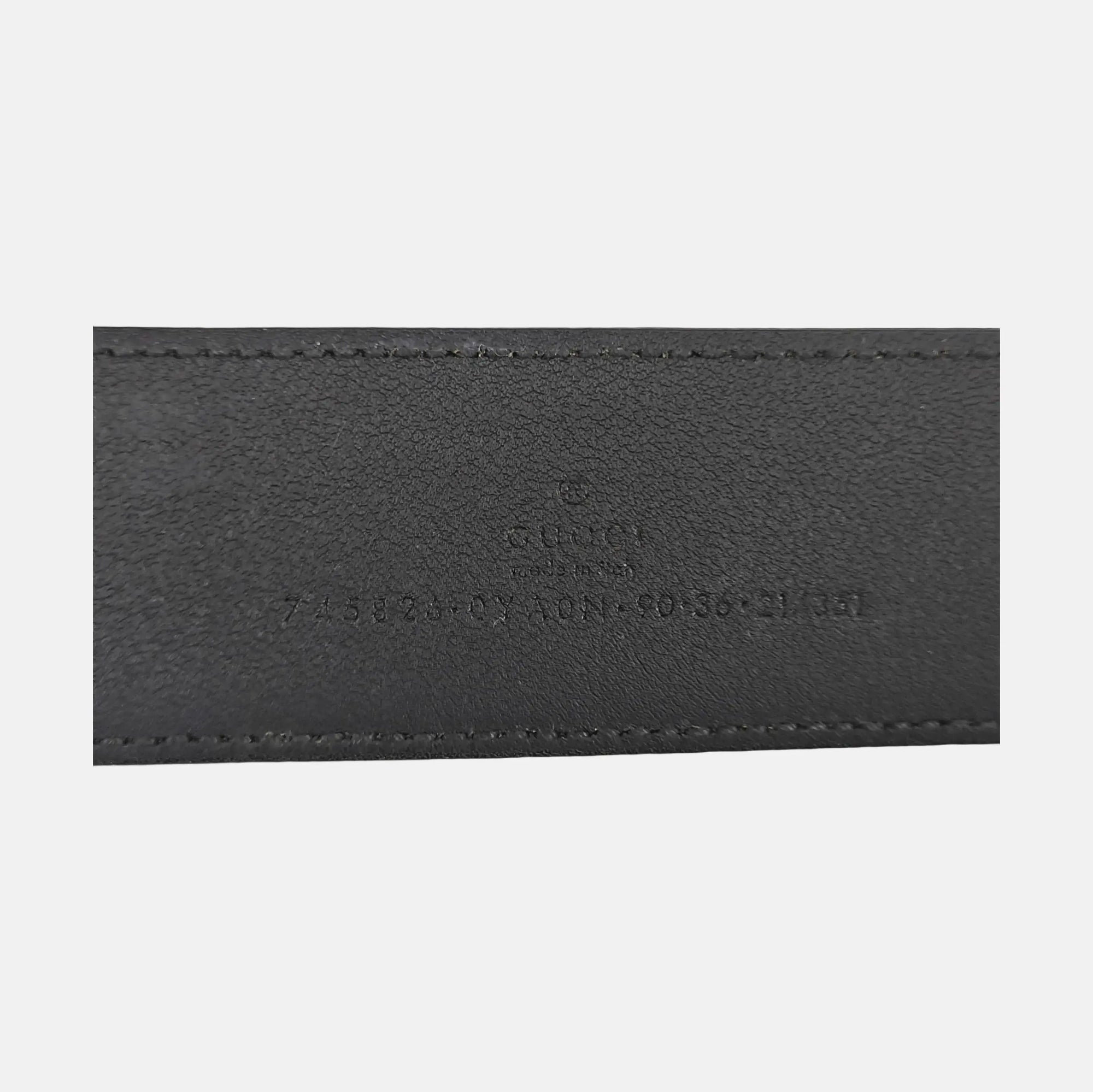 Leather Belt Black