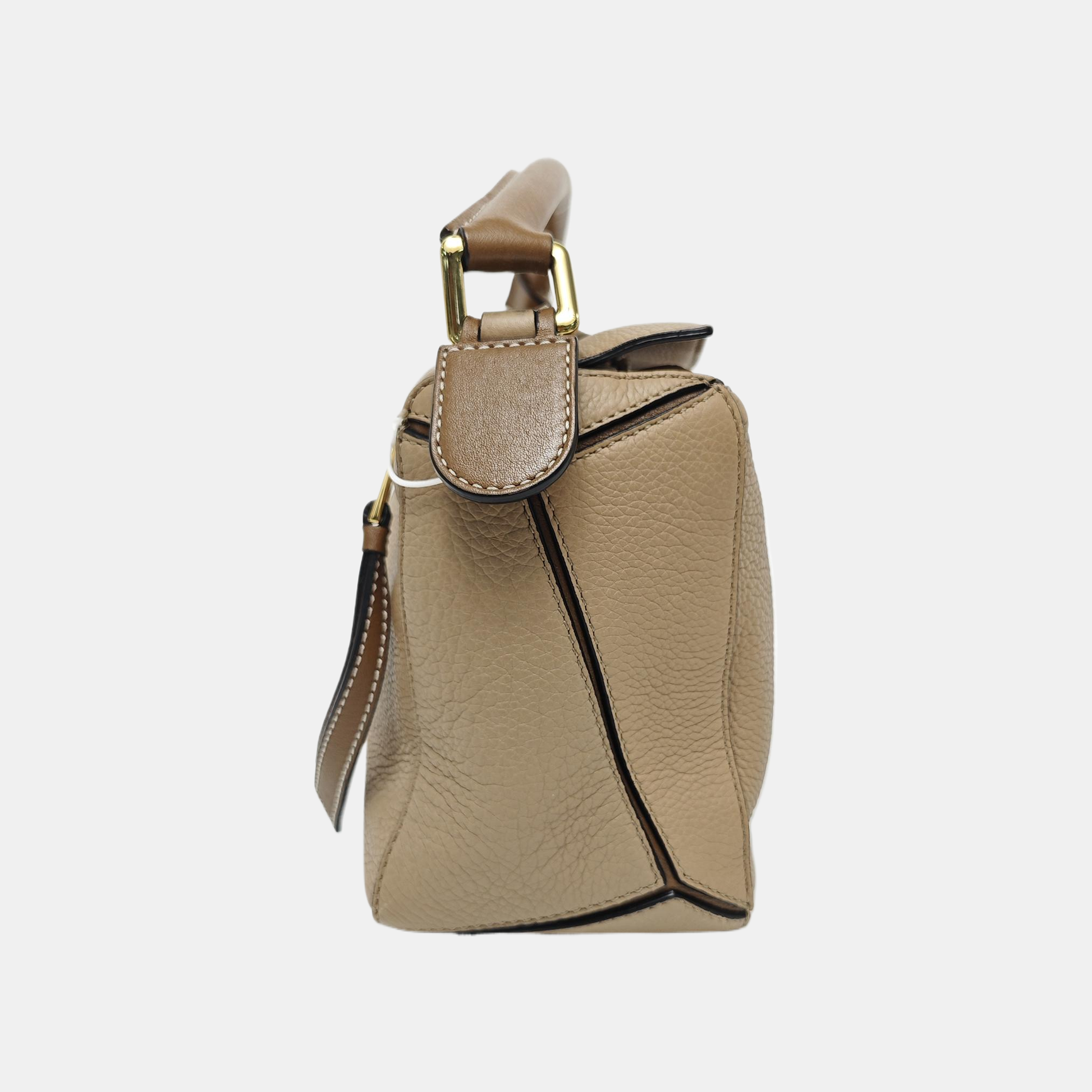 Puzzle Small Calfskin Beige
