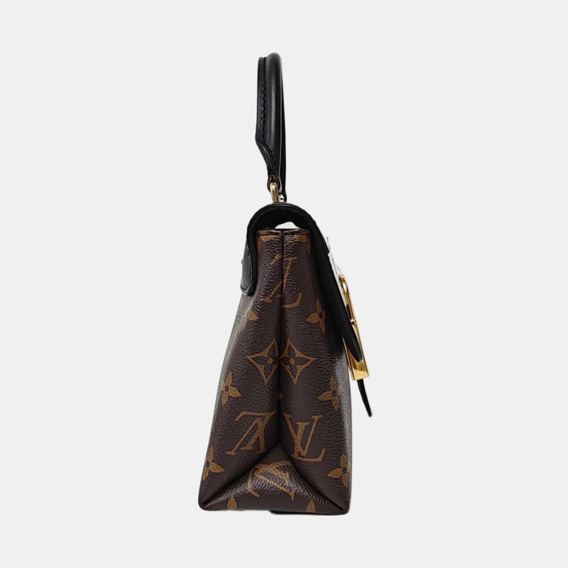 Authenticated pre-owned  LOCKY BB Monogram Coated Canvas Brown - Crossbody Bag at Looply