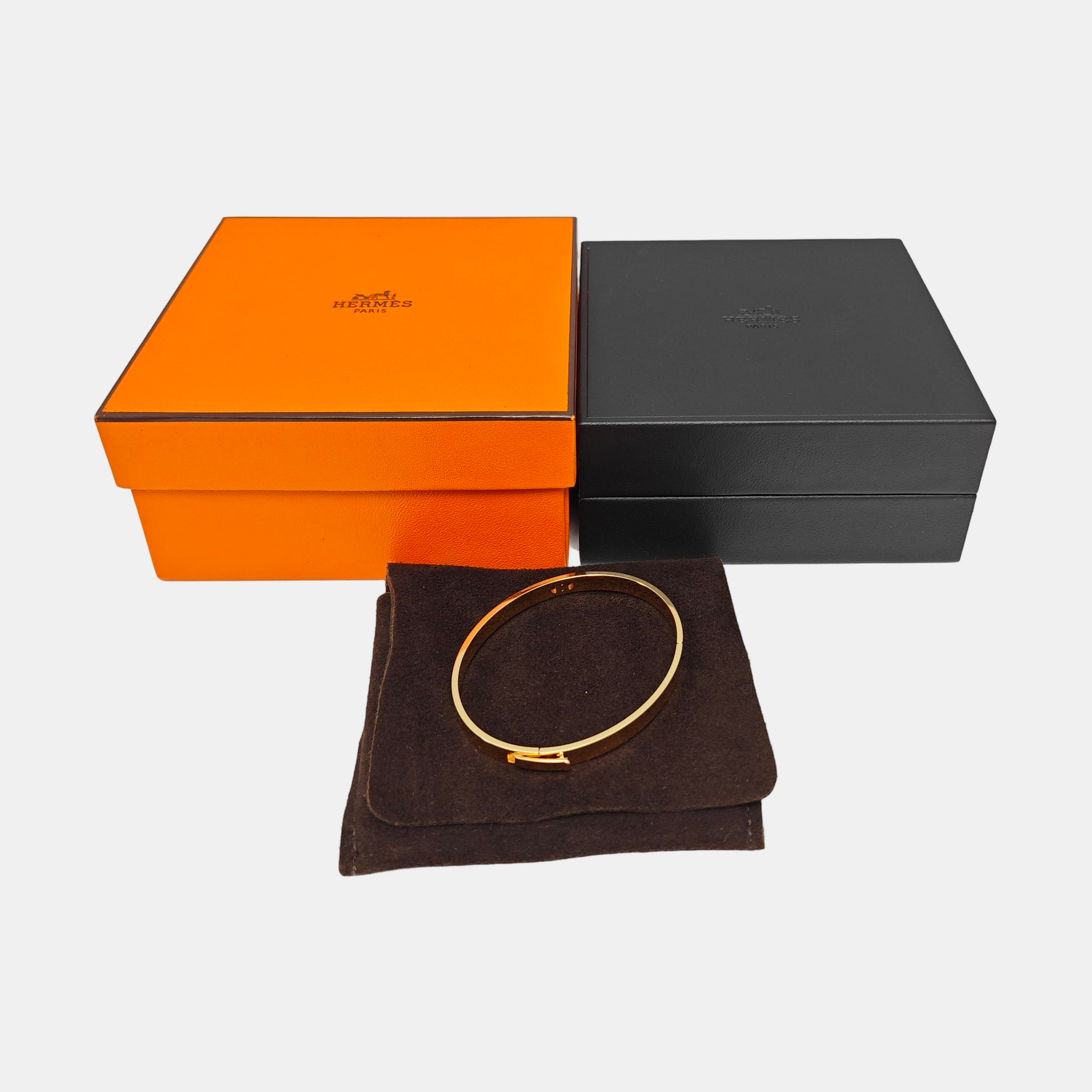H D'ancre 18k Rose Gold Bangle
