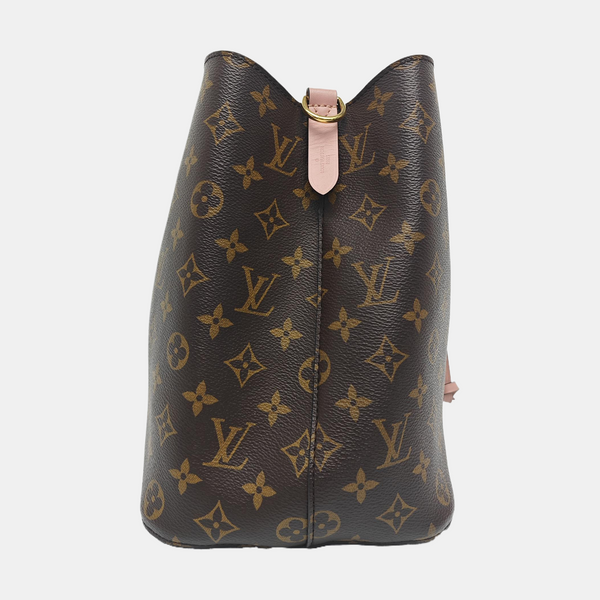 NÉONOÉ MM Monogram Coated Canvas Brown