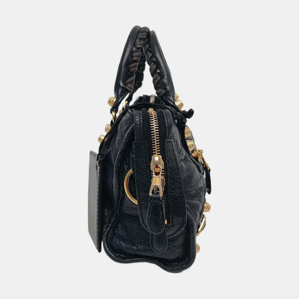 Classic City Mini Lambskin Black