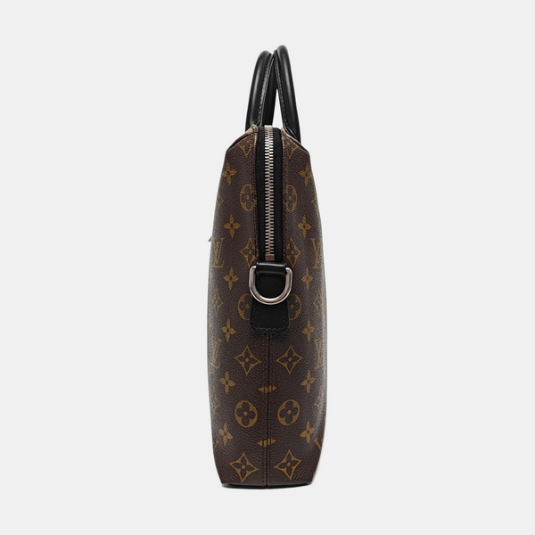 PORTE-DOCUMENTS Monogram Coated Canvas Brown
