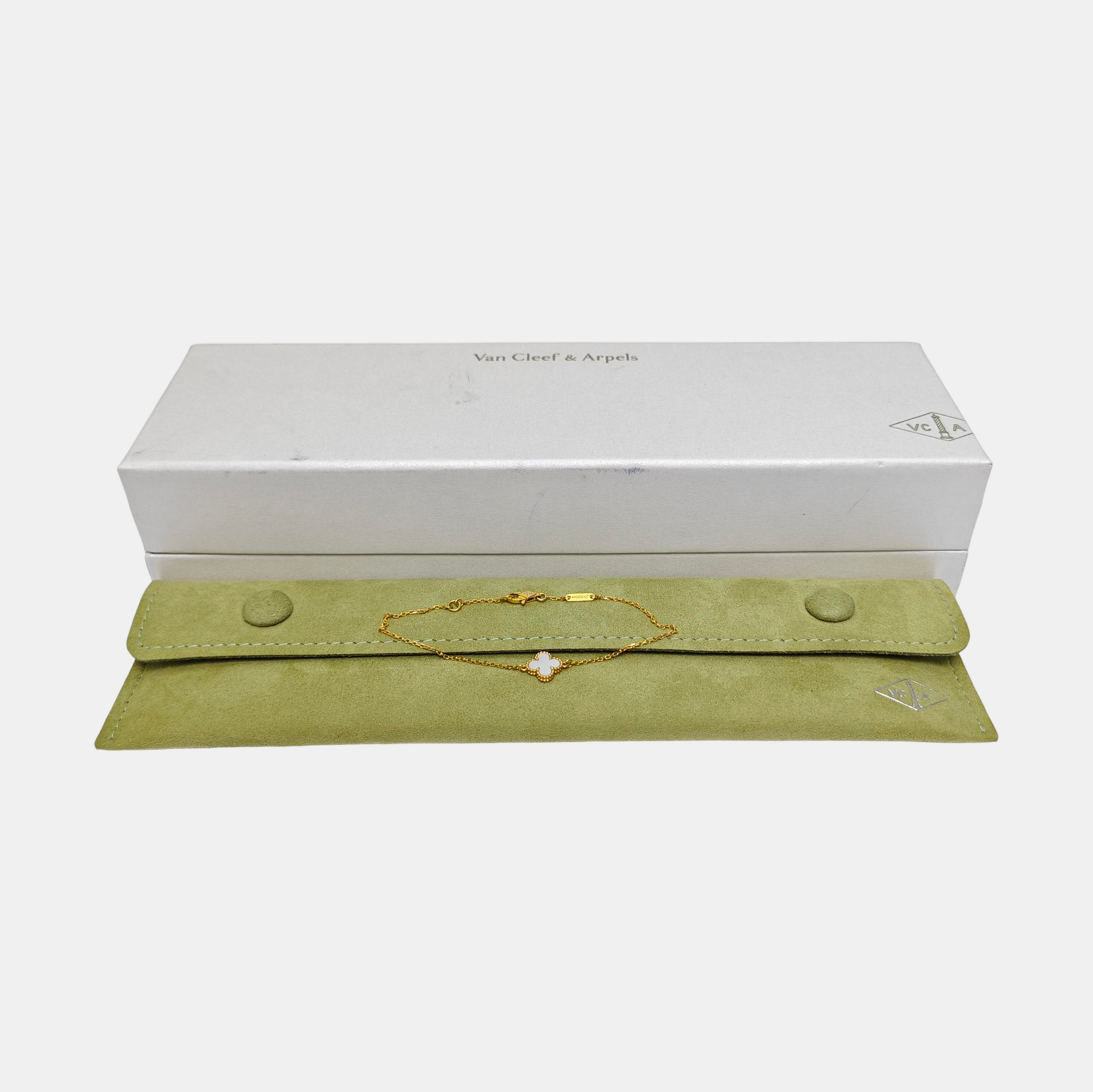 Sweet Alhambra 18k Gold Bracelet