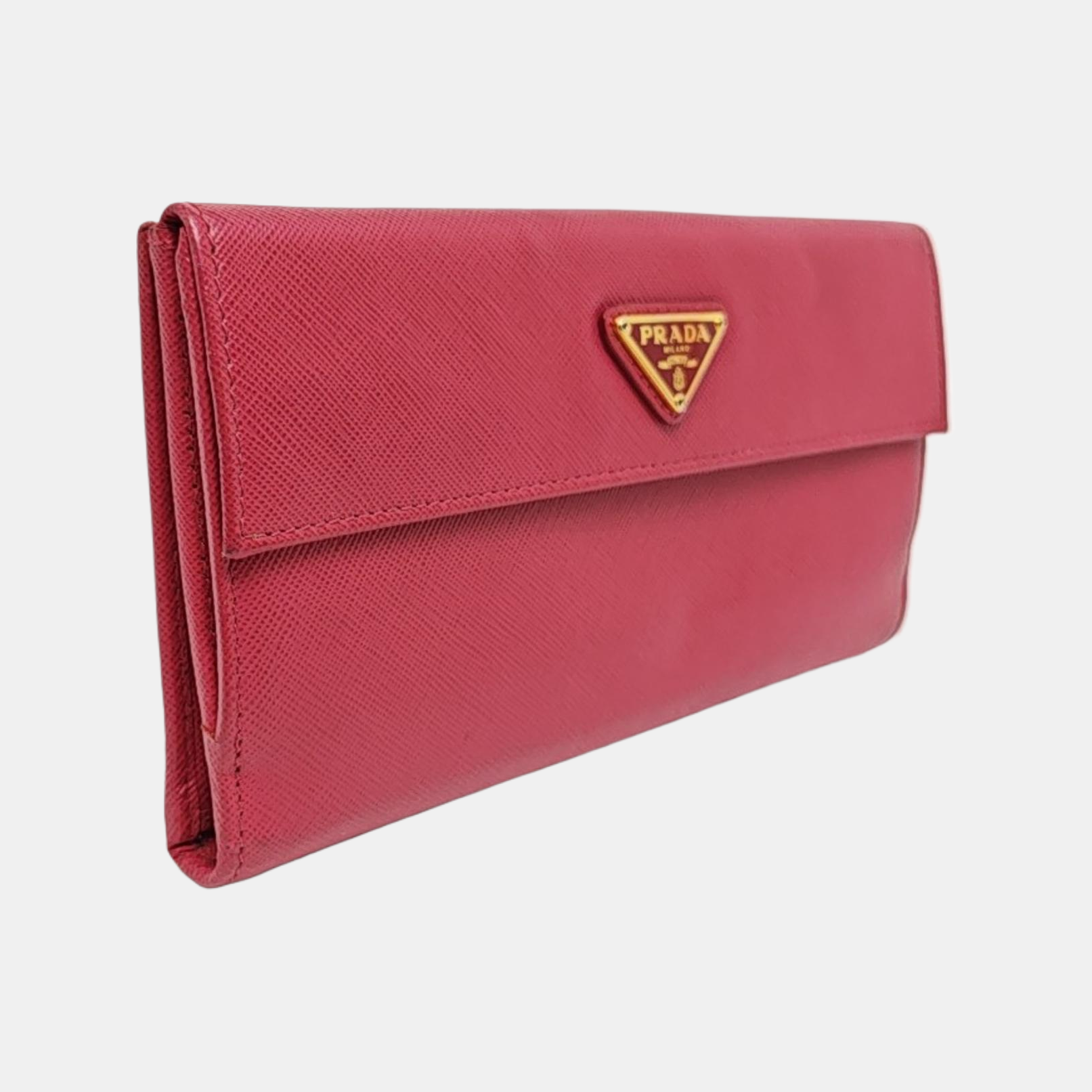 Calfskin Wallet Red
