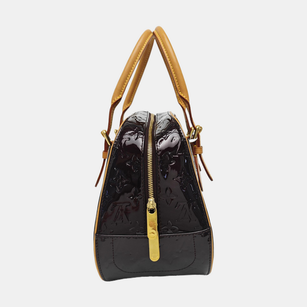 SUMMIT DRIVE Monogram Patent Leather Red