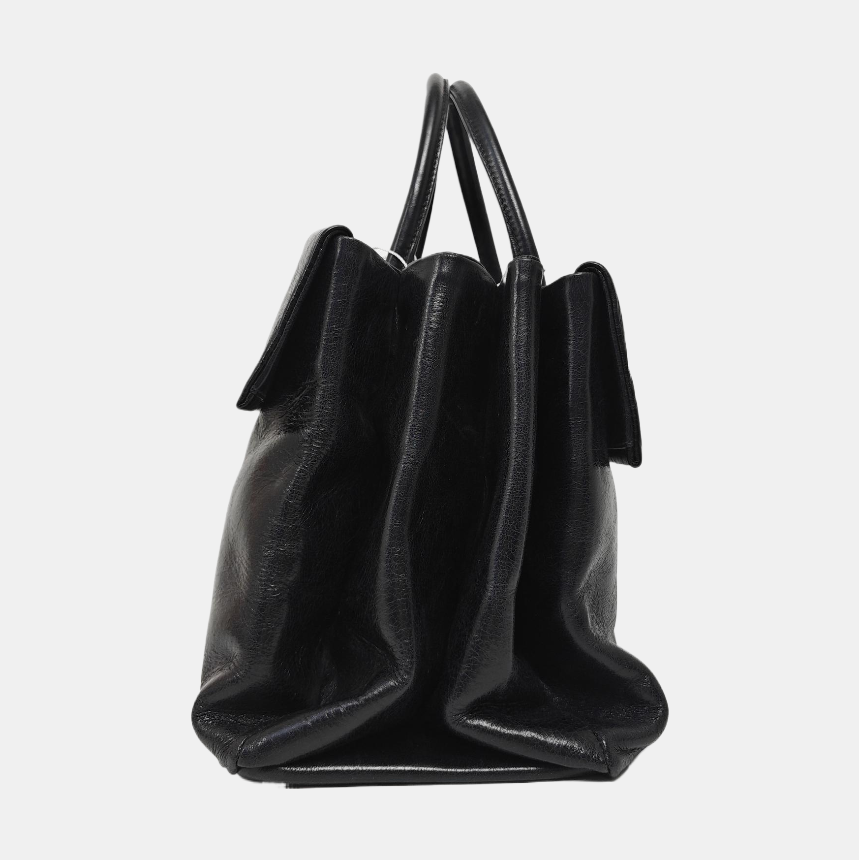 Calfskin Tote Bag Black