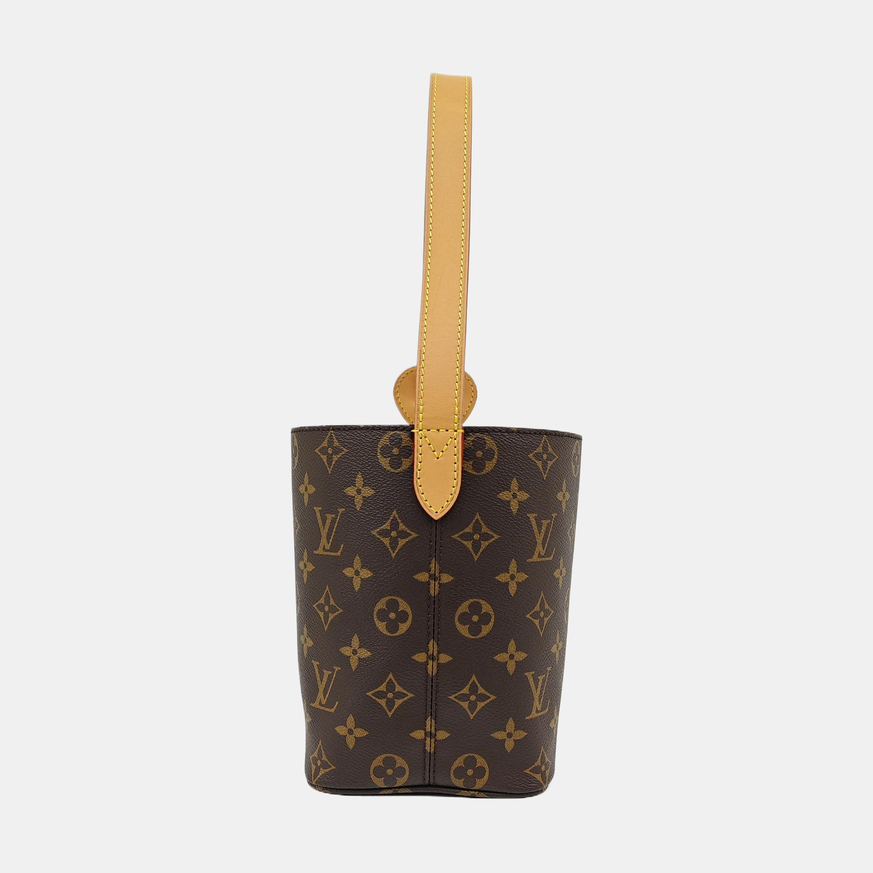 ALL IN Monogram Coated Canvas Brown