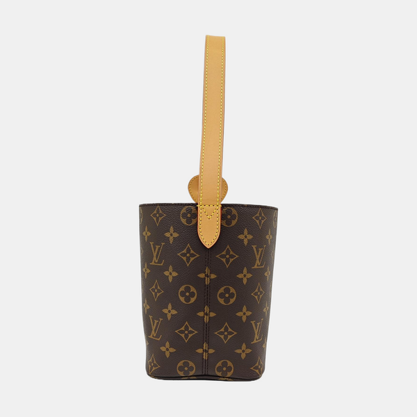 ALL IN Monogram Coated Canvas Brown