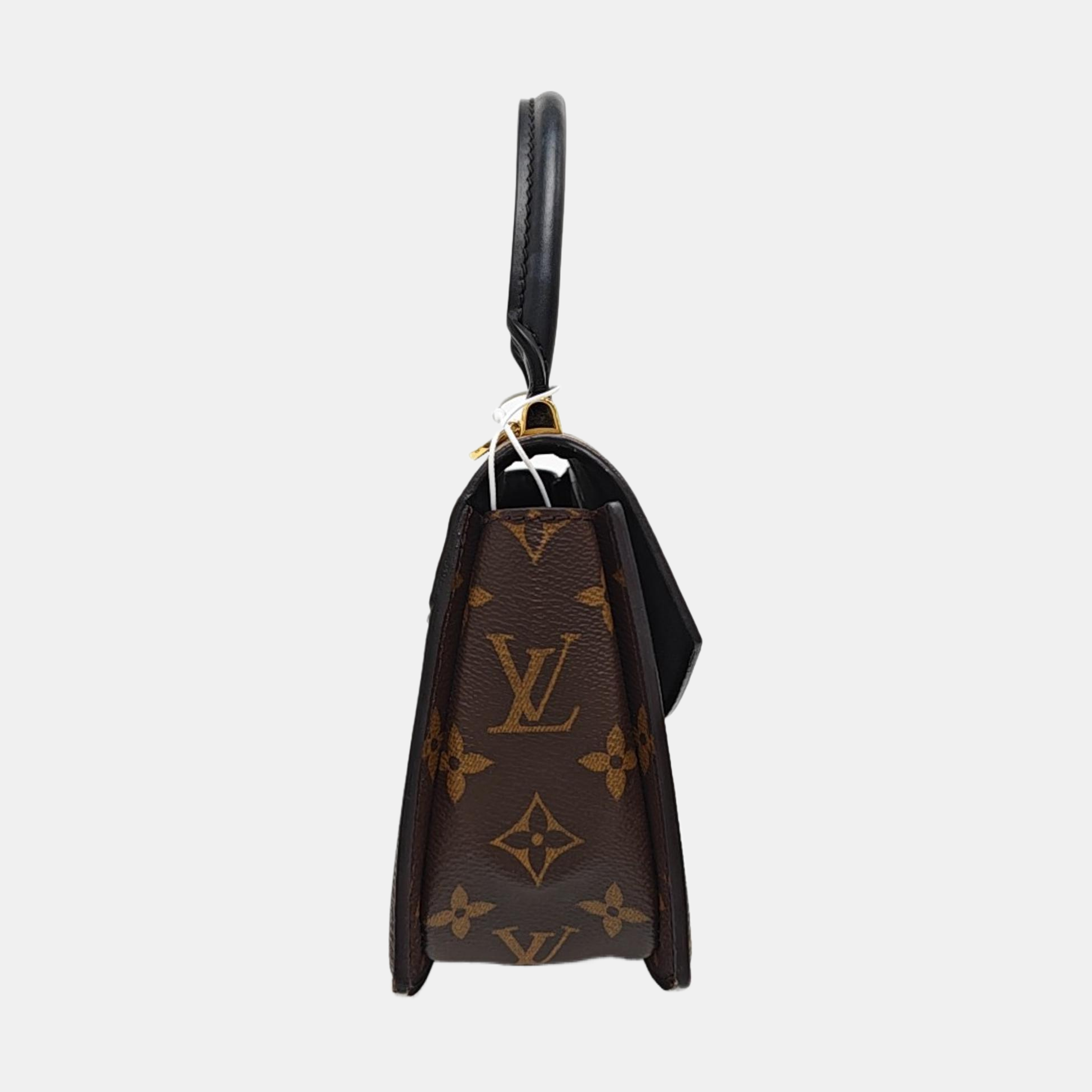 EDEN Monogram Coated Canvas Brown