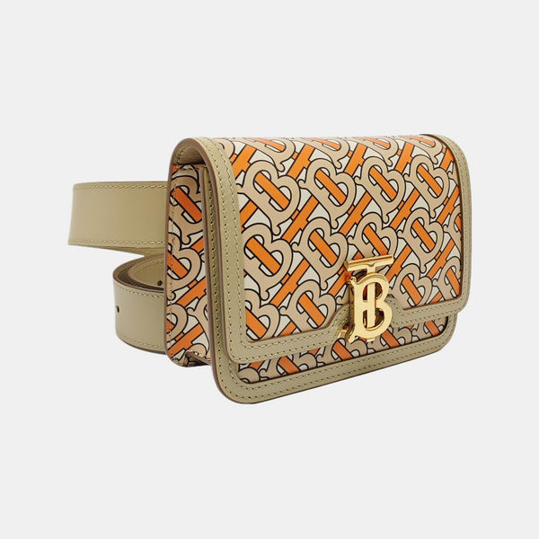 Bolsa Mini TB en Piel de Becerro Multicolor