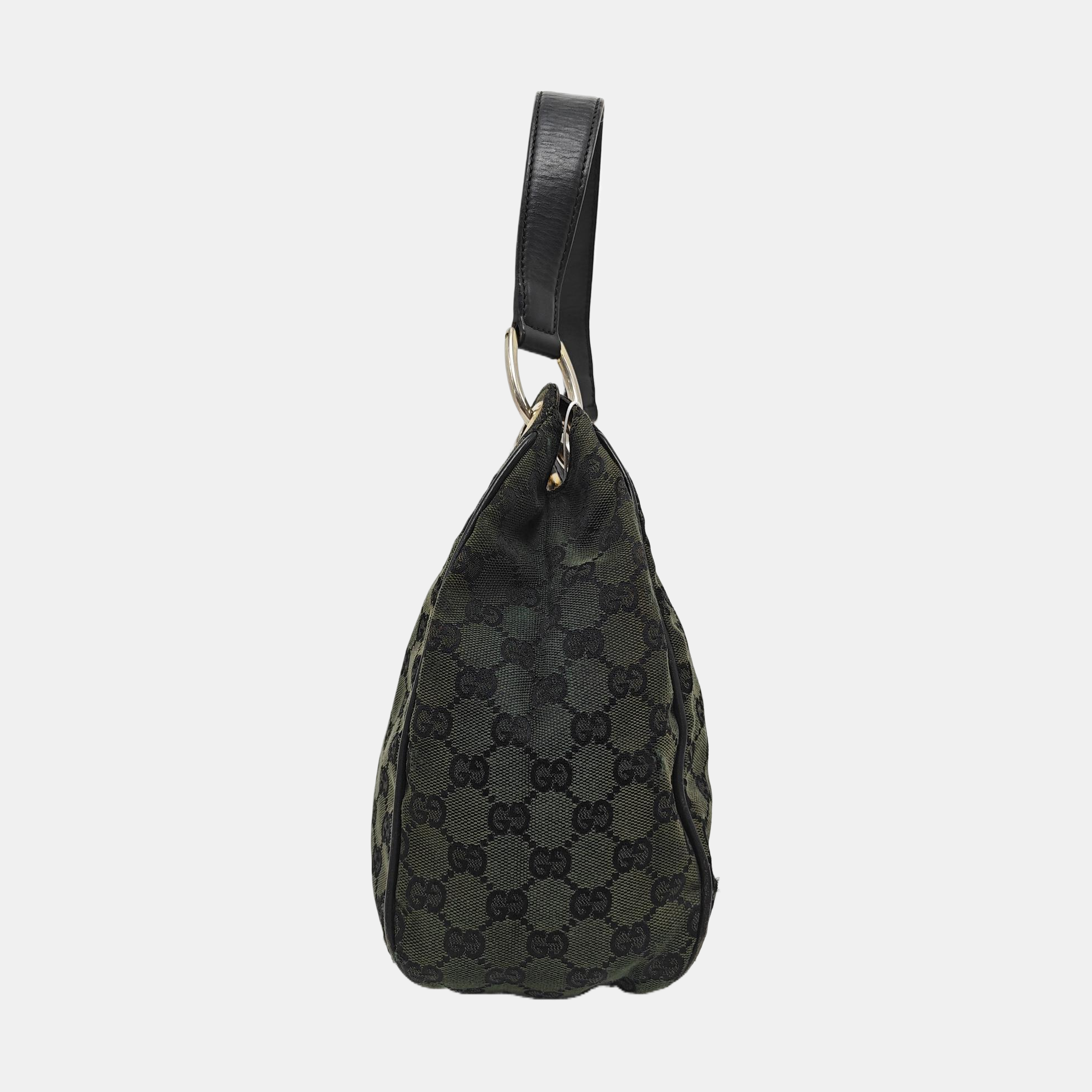 Monogram Canvas Top Handle Bag Green