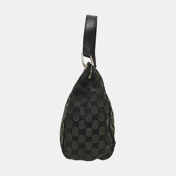 Monogram Canvas Top Handle Bag Green