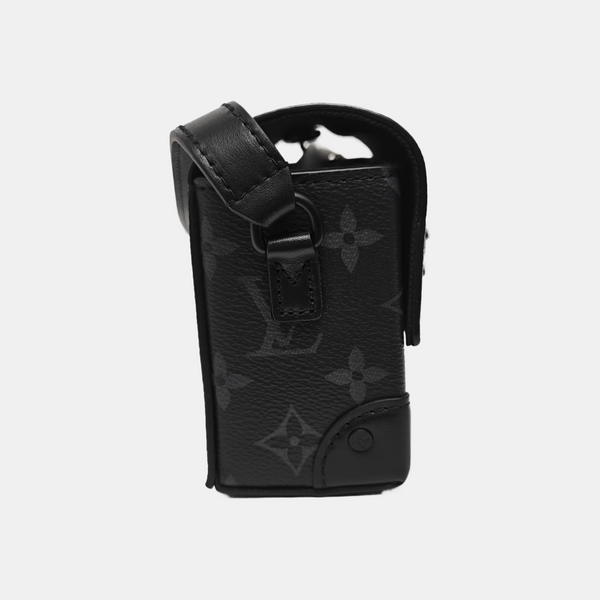STEAMER Mini Monogram Coated Canvas Black