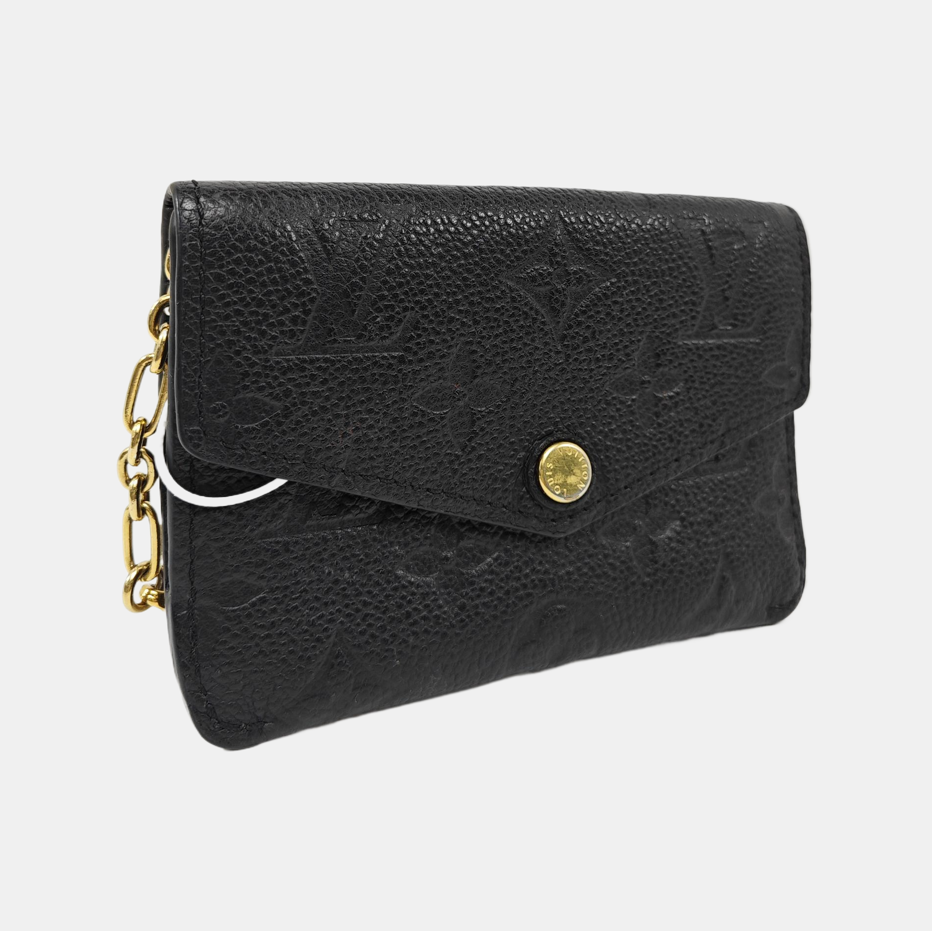 Calfskin Key Pouch Black