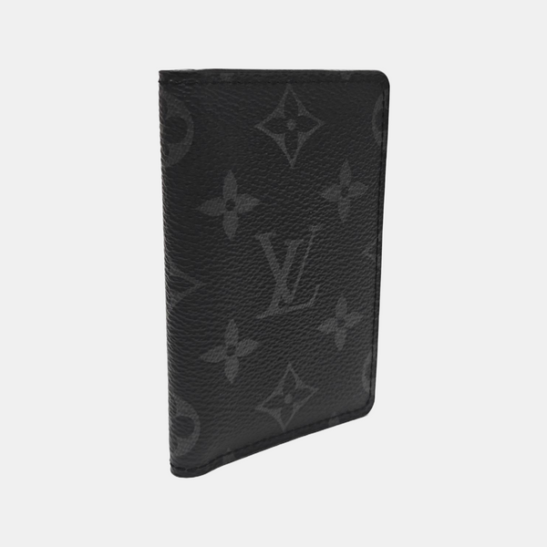 Monogram Coated Canvas Card Holder Mini Black