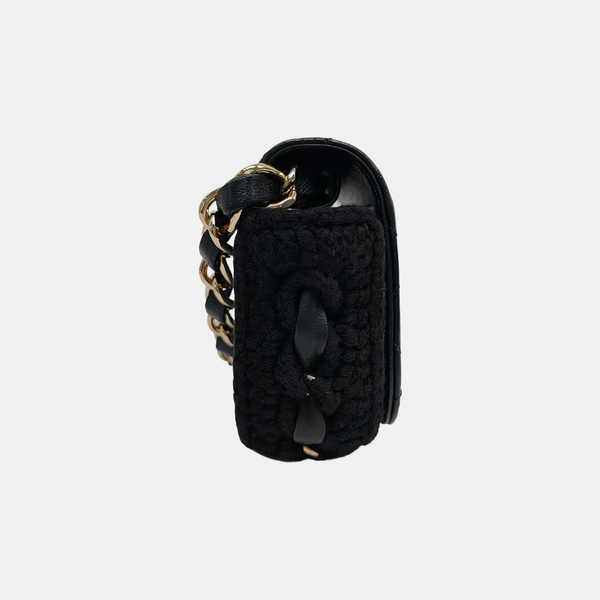 Quilted Lambskin Black
