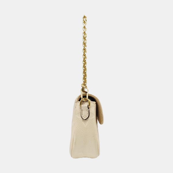IVY Monogram Calfskin Beige