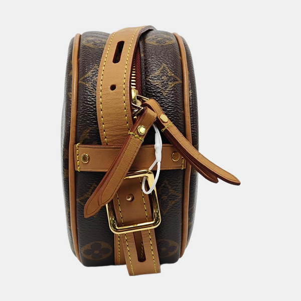 BOITE CHAPEAU PM Monogram Coated Canvas Brown
