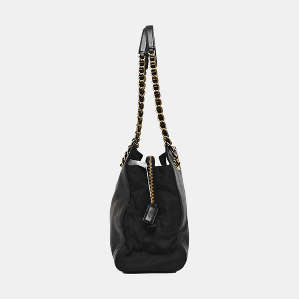 Calfskin Tote Bag Black