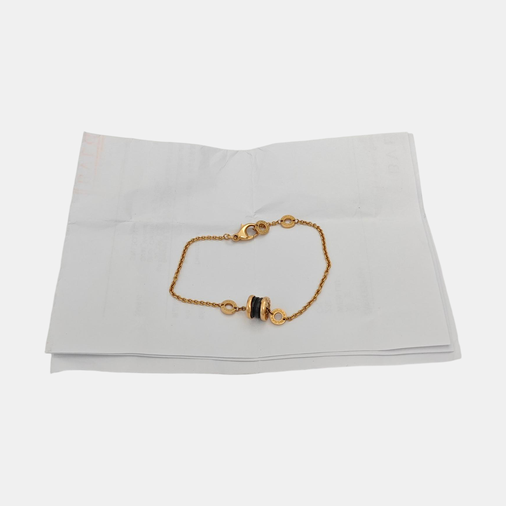 B.ZERO1 18k Rose Gold Bracelet